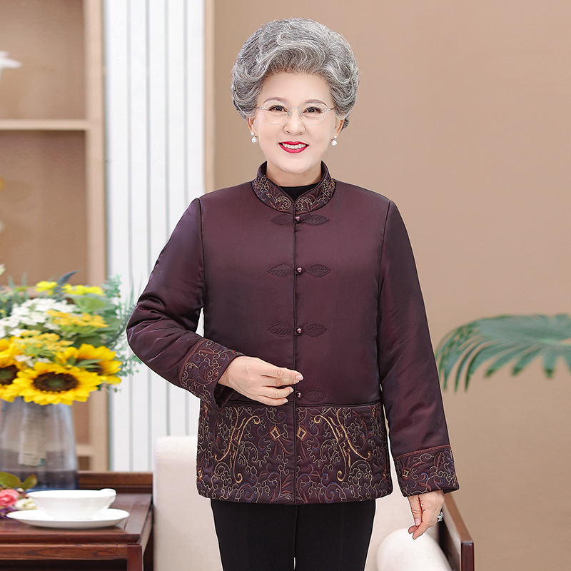 过年服 奶奶装喜庆唐装冬季棉衣789款