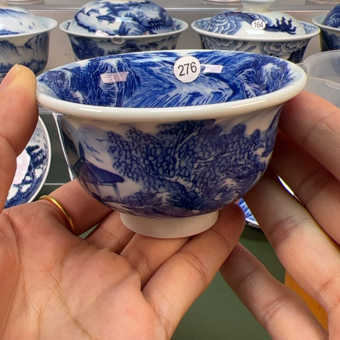 杯木木景德镇纯手绘茶具276