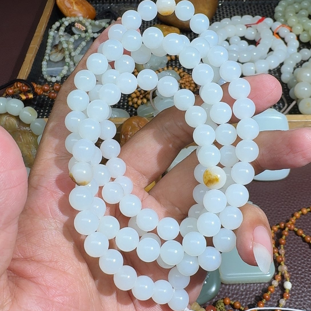 和田玉未镶嵌吊坠(不含链)