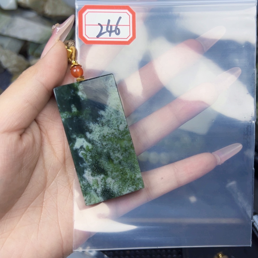 和田玉珠宝半成品未镶嵌记*