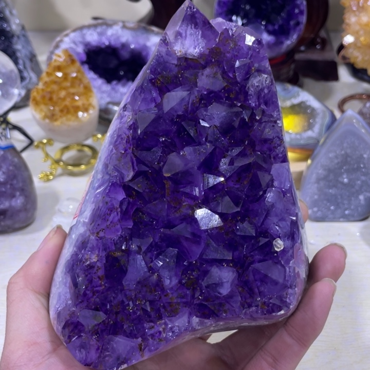 紫晶满钛晶未镶嵌