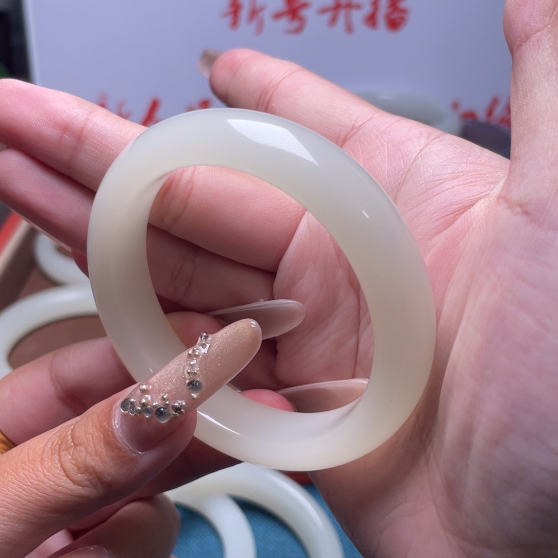 52+圈口正圈宽版手镯