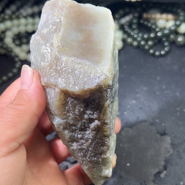 和田玉（糖玉）未镶嵌车挂