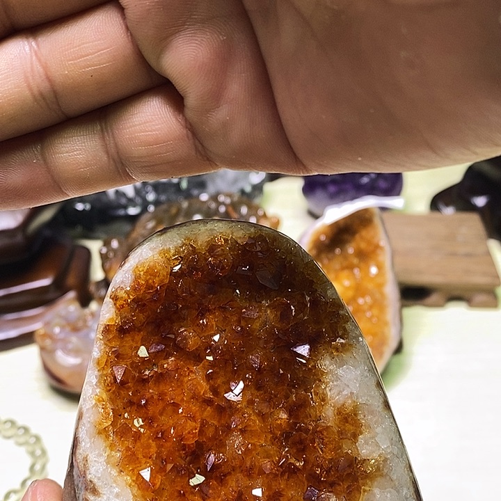 水晶天然水晶家居办公摆件未镶嵌