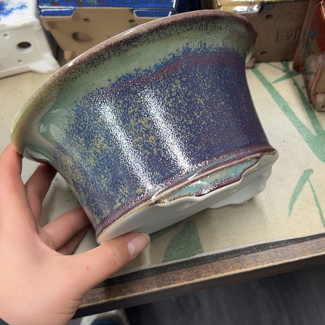 *****紫砂花盆710号瑕疵