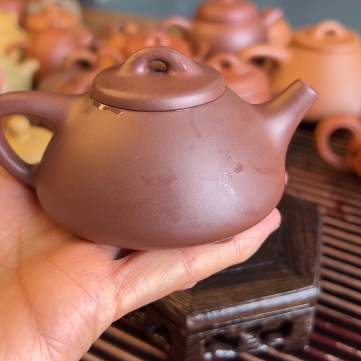 紫砂茶案紫泥子冶120cc