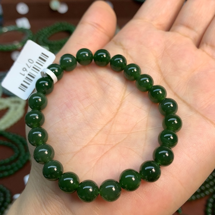 未镶嵌手链和田玉（碧玉）0761