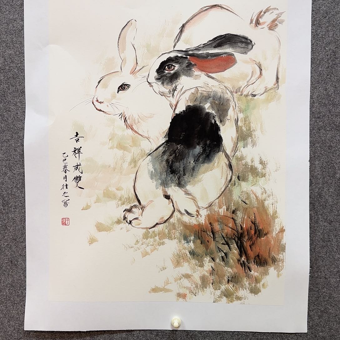 国画于往之老师手绘作品