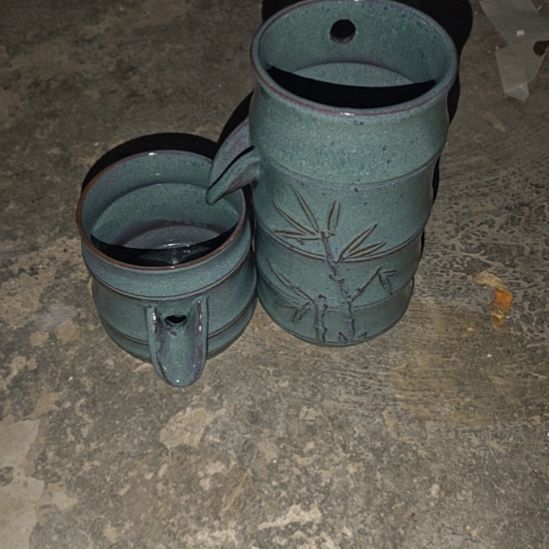 【闪购商品】绿色两个瑕疵竹节