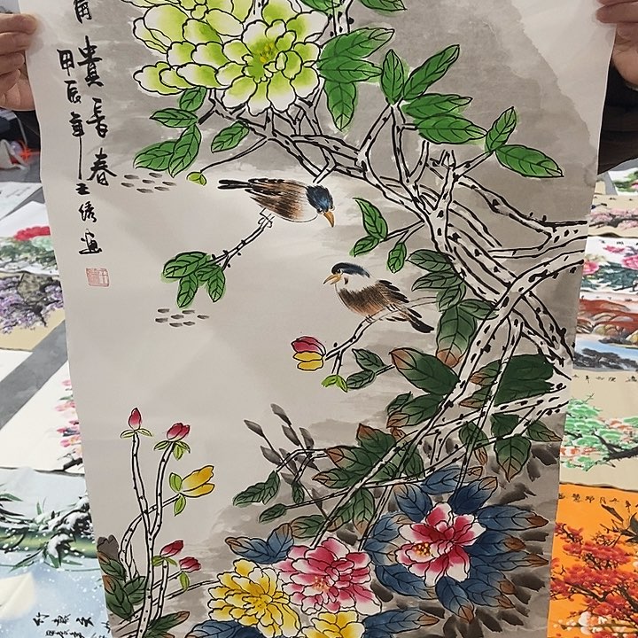 三个张画廊直播间！