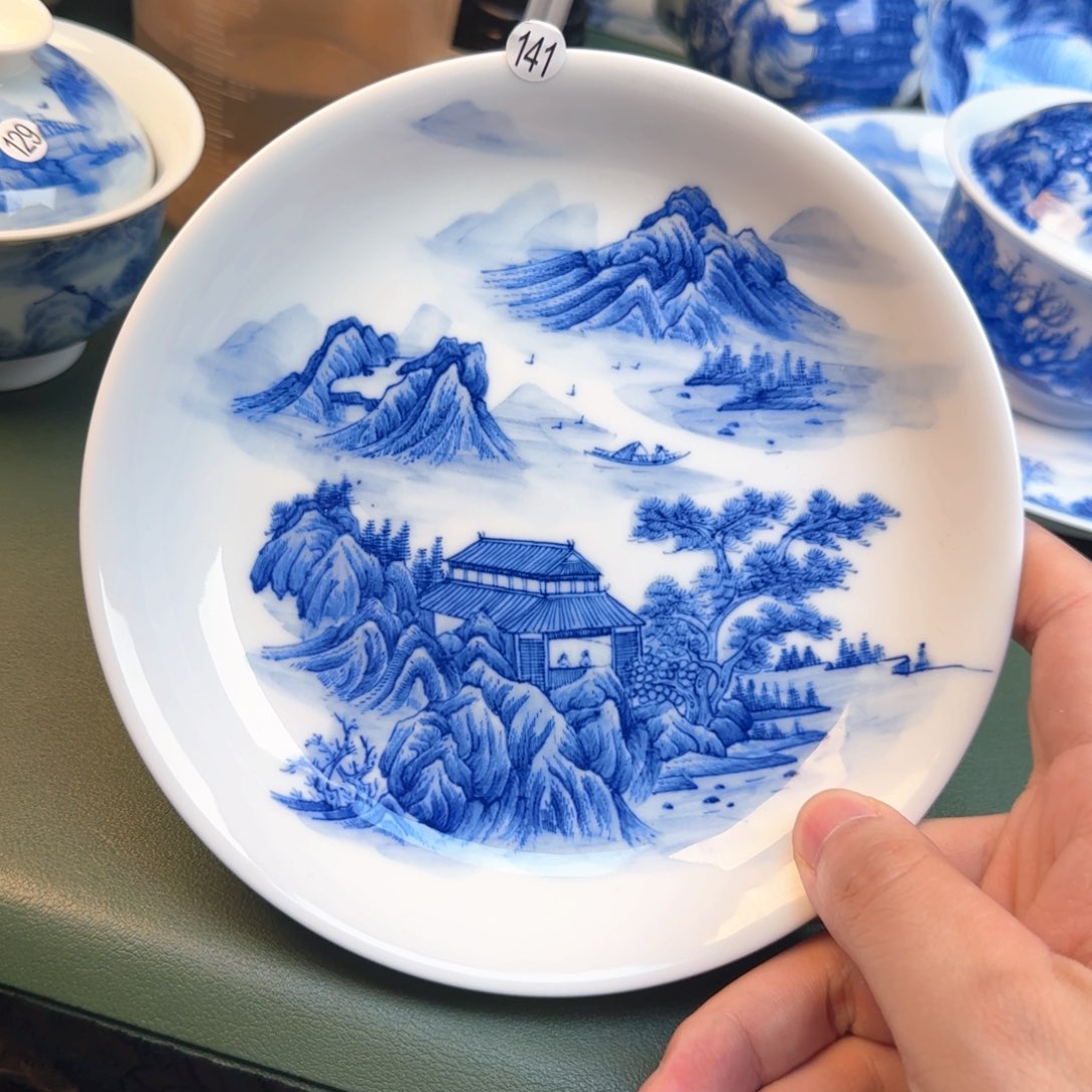 彦祖纯手工手绘茶具141
