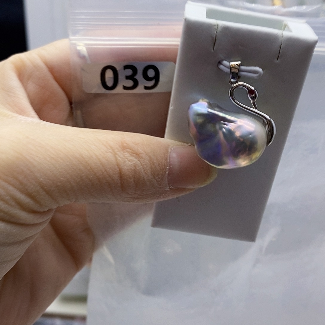 颈饰合金淡水珍珠