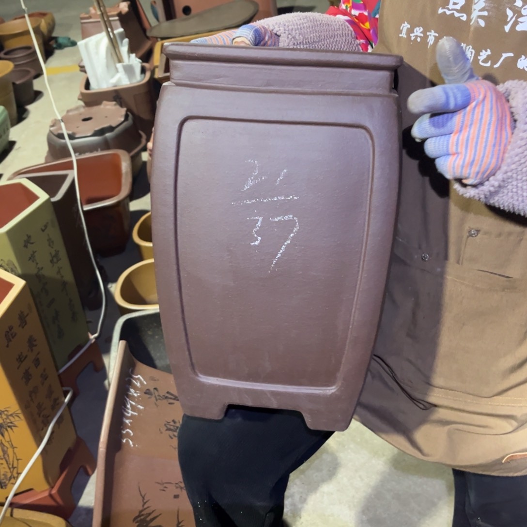 紫砂花盆盆景艺术