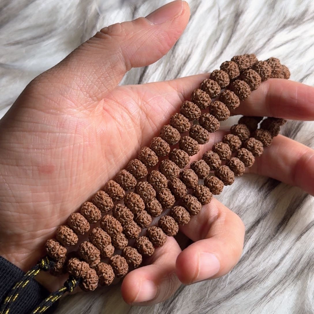 金刚菩提吊坠茗辰平头细纹头货