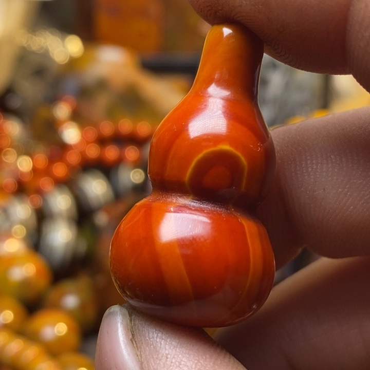 合金颈饰玛瑙/玉髓小*鸭