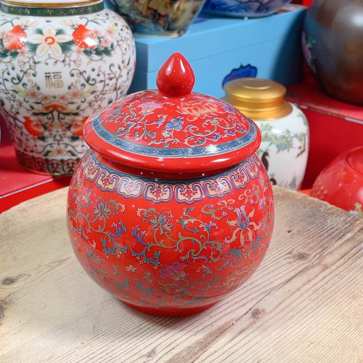 【闪购商品】罐陶瓷茶叶罐密封罐