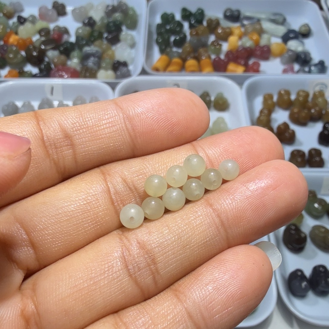 和田玉未镶嵌珠宝奇石卡5️⃣