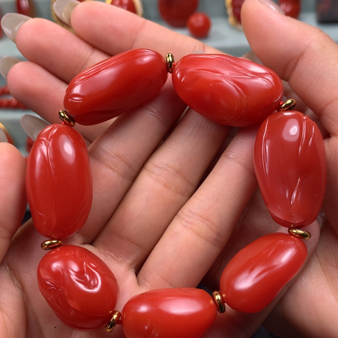 未镶嵌手串南红玛瑙