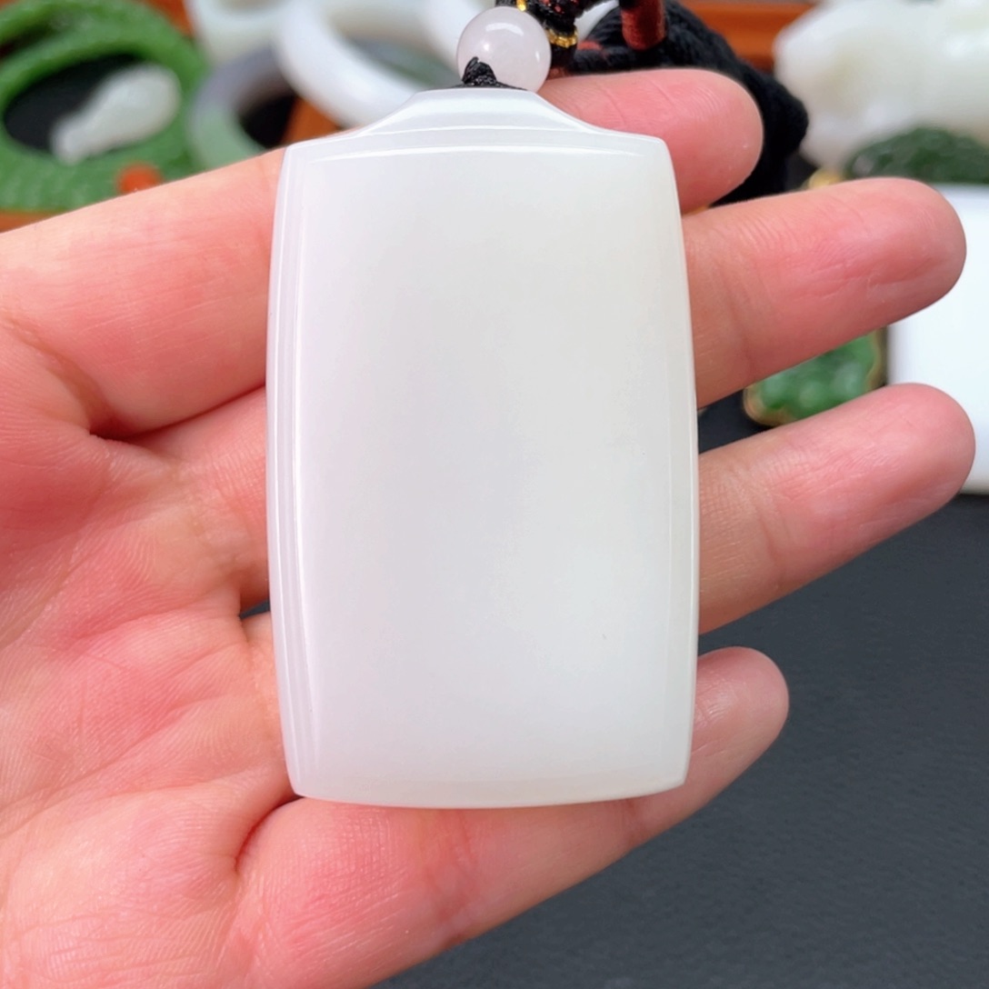 和田玉挂件未镶嵌