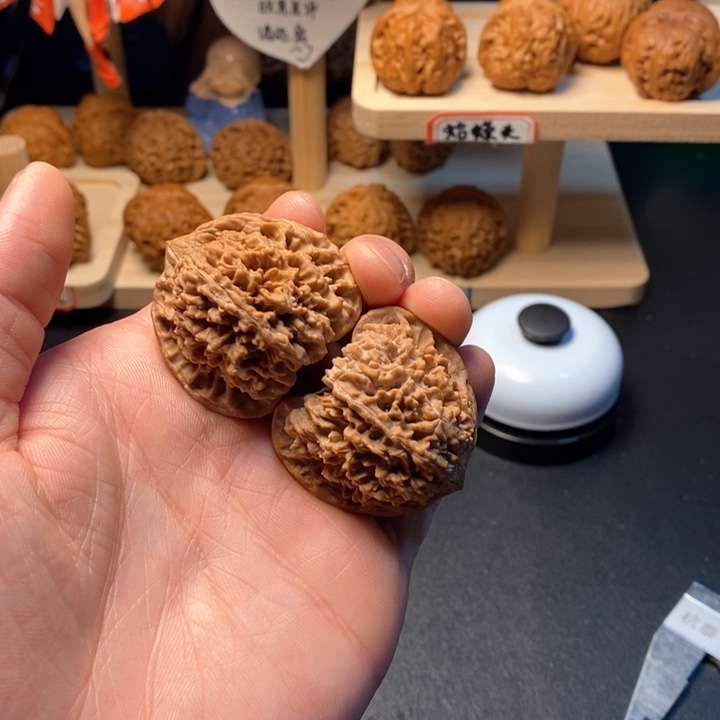 文玩核桃把件2号满天星40尺