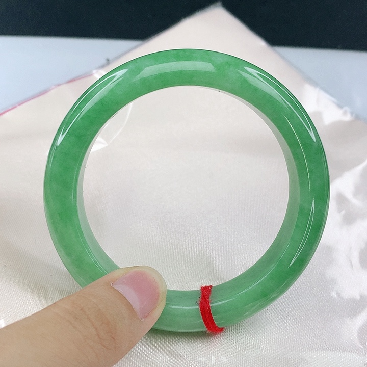 未镶嵌手镯翡翠圈54.6，15052