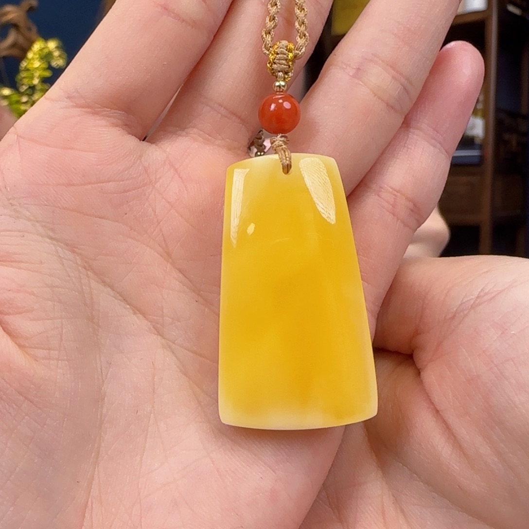 未镶嵌颈饰蜜蜡1111111111111