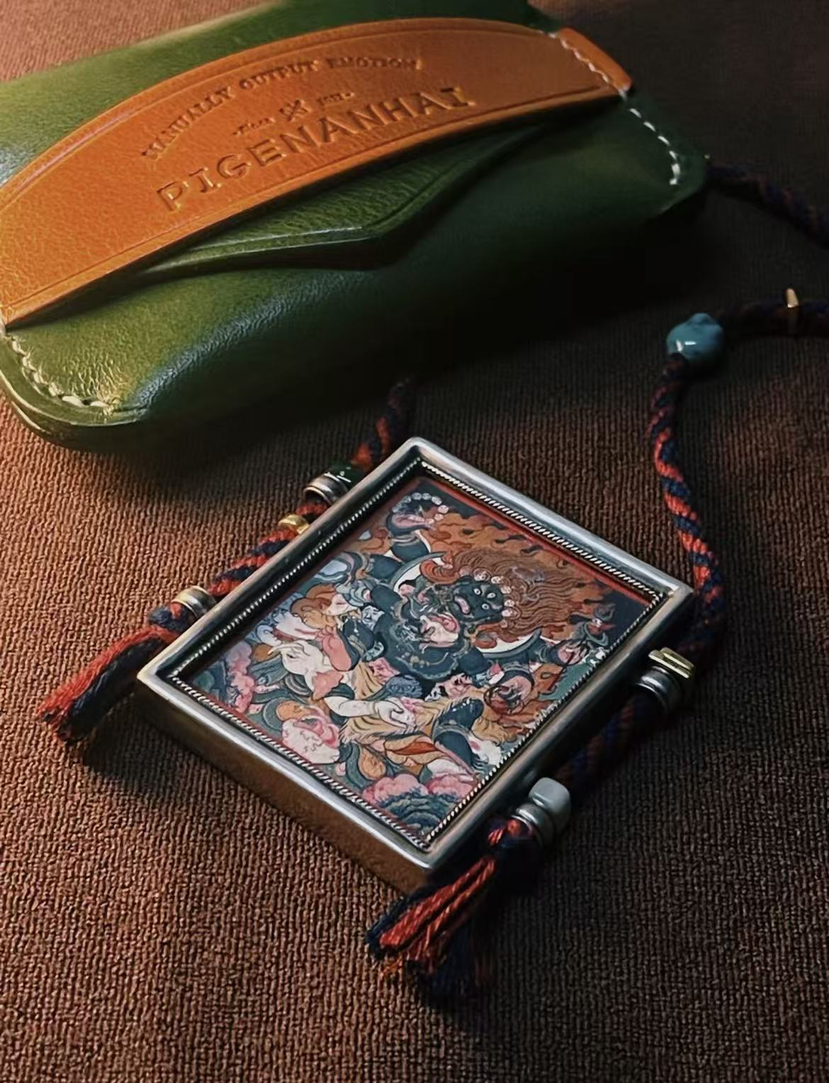 竞拍专用链接-主播讲解唐卡吊坠