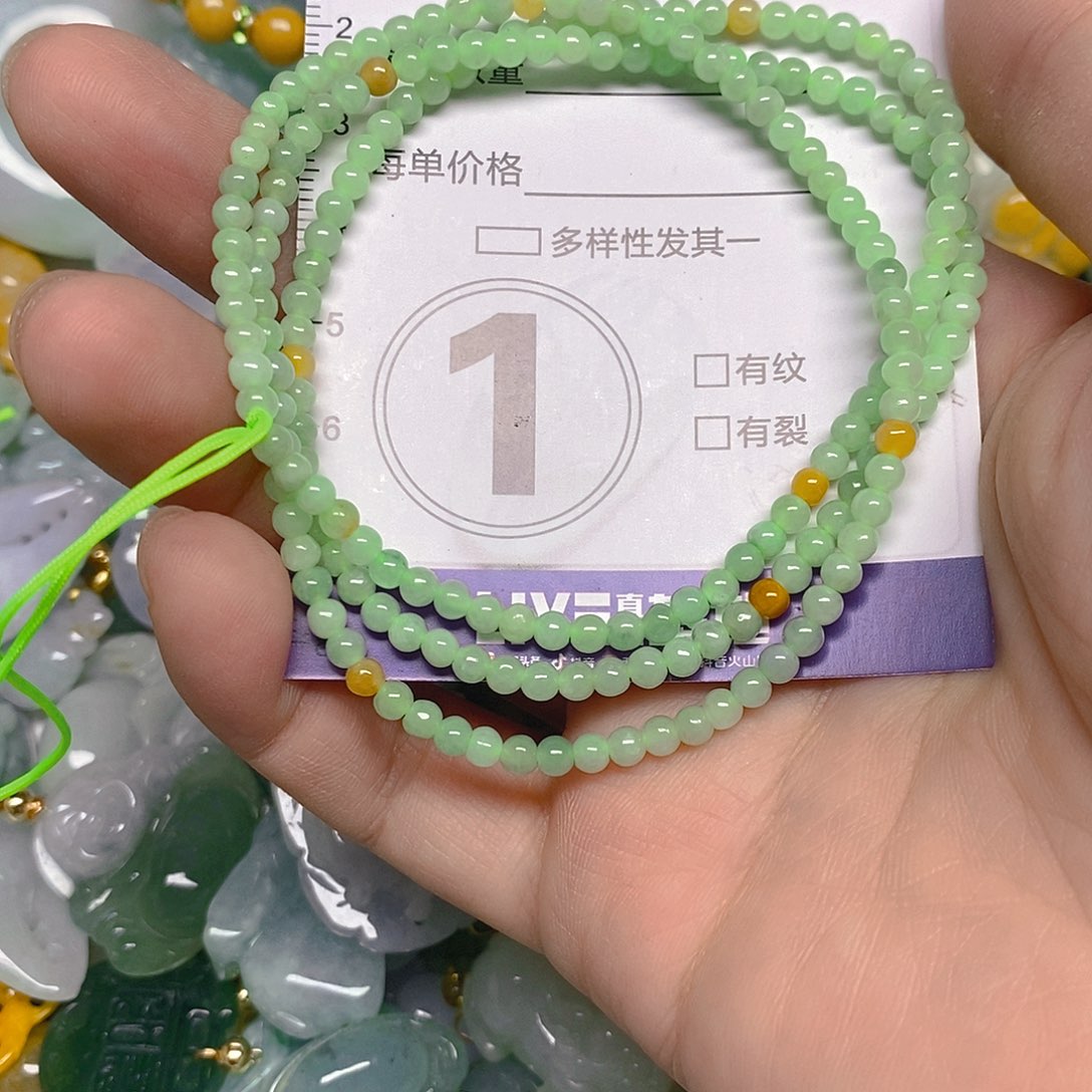 颈饰未镶嵌翡翠30