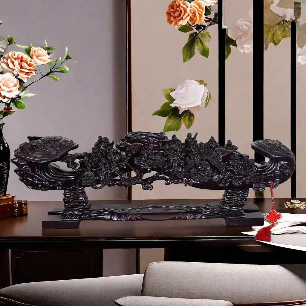 【高端摆件】十八罗汉大如意玄关博古架办公桌茶桌乔迁送礼新店开业