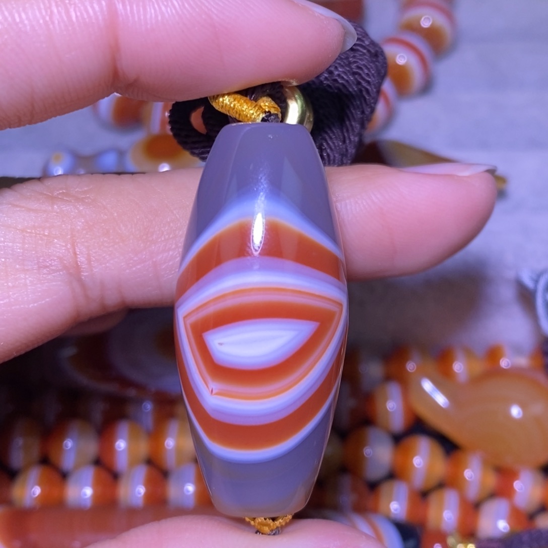 玛瑙/玉髓未镶嵌颈饰