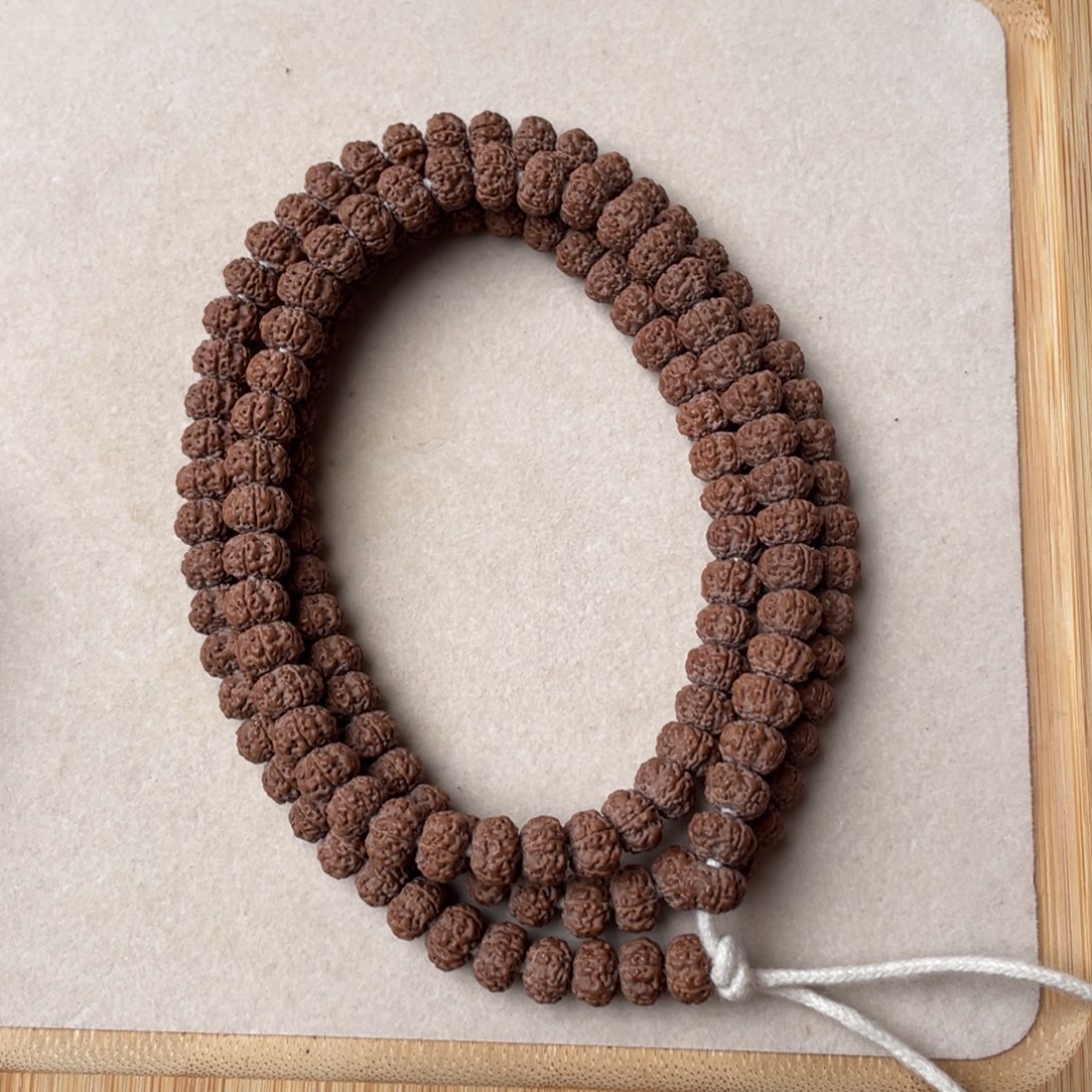 不***！手串金刚菩提头货平细108长串尺寸8.5