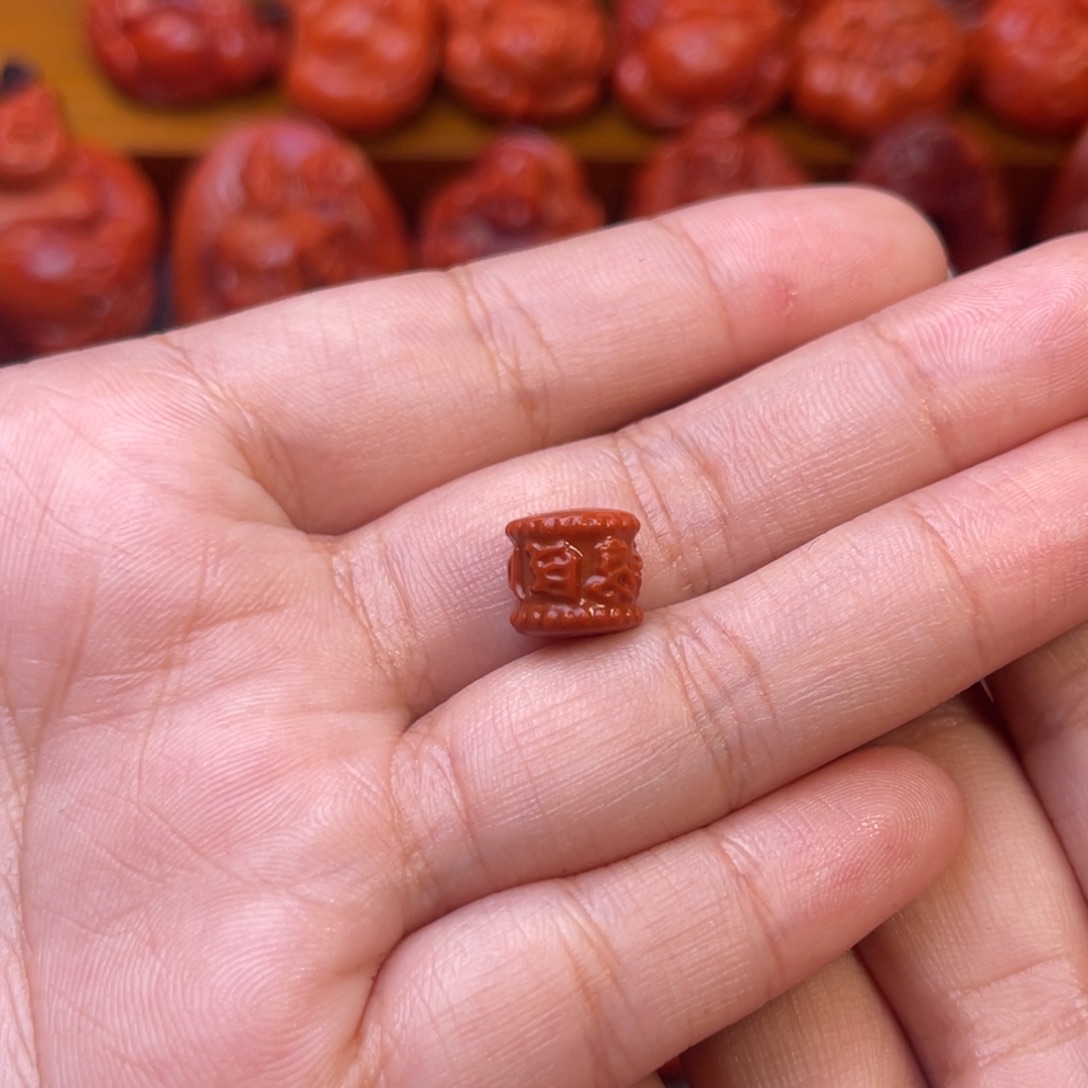 取***活南红玛瑙未镶嵌川料瓦西六子9➕尺寸