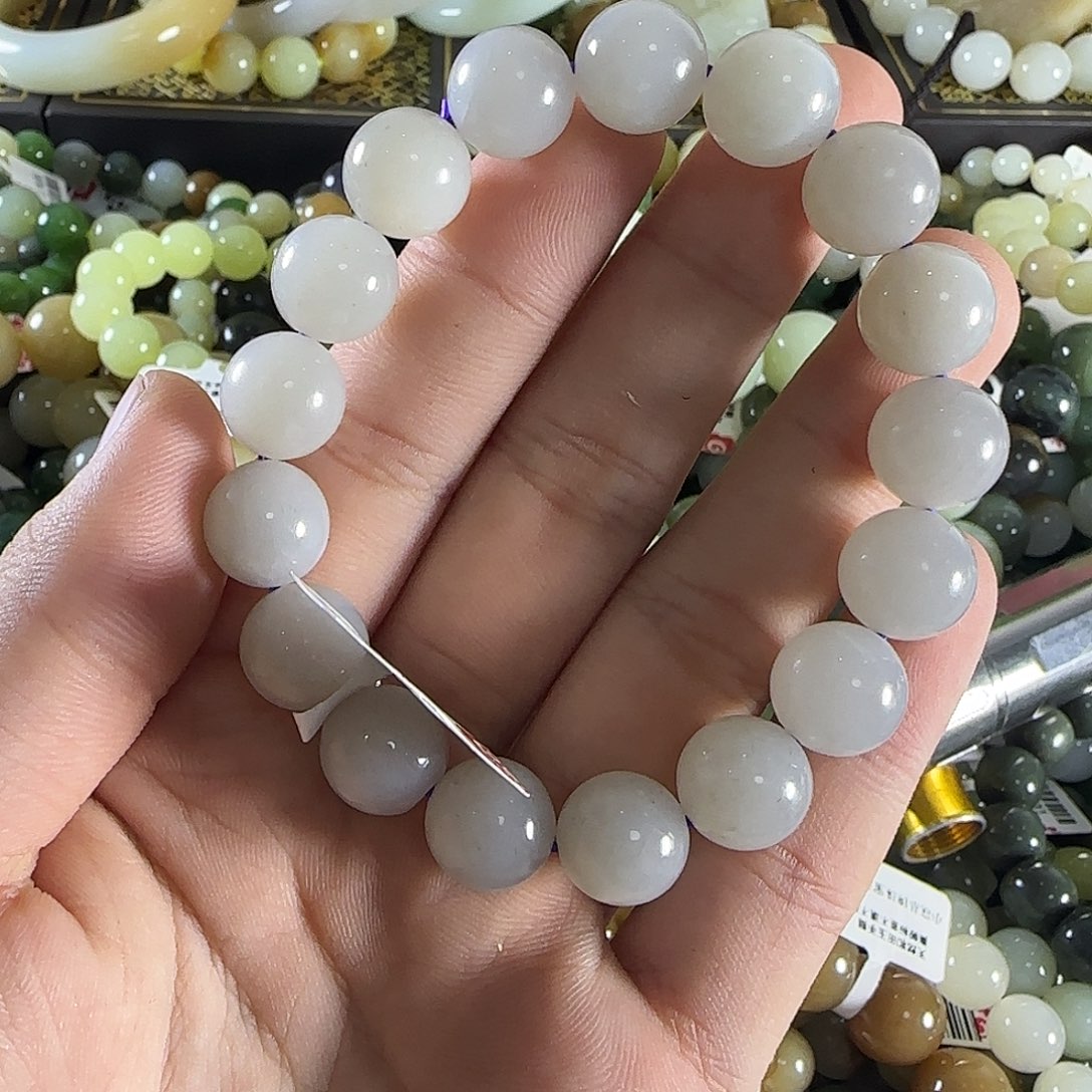 和田玉手链未镶嵌91