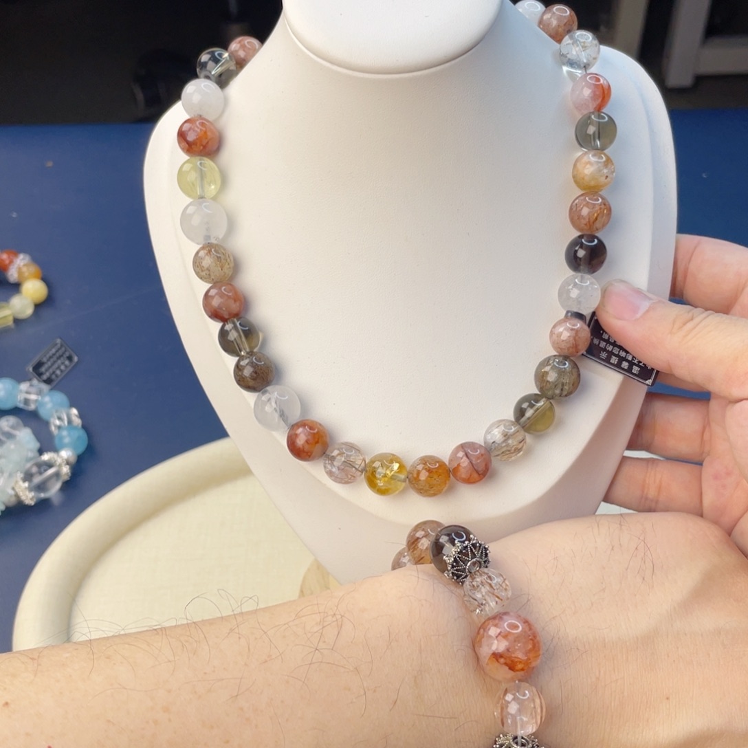 手链水晶银S925镶嵌