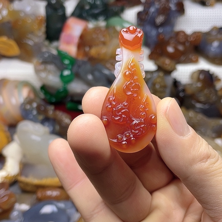 玛瑙/玉髓饰品未镶嵌