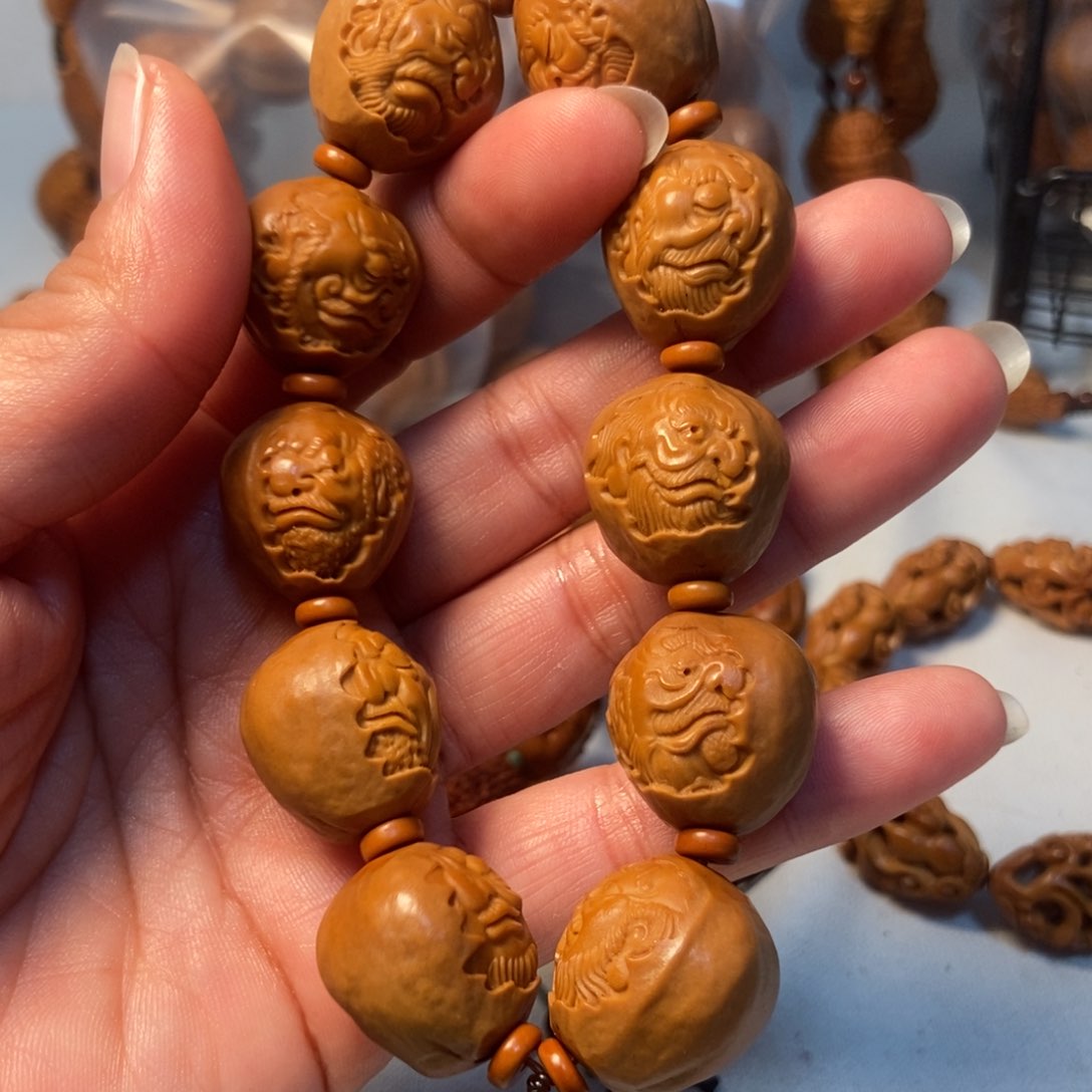 橄榄核手串/手链包衣达摩20