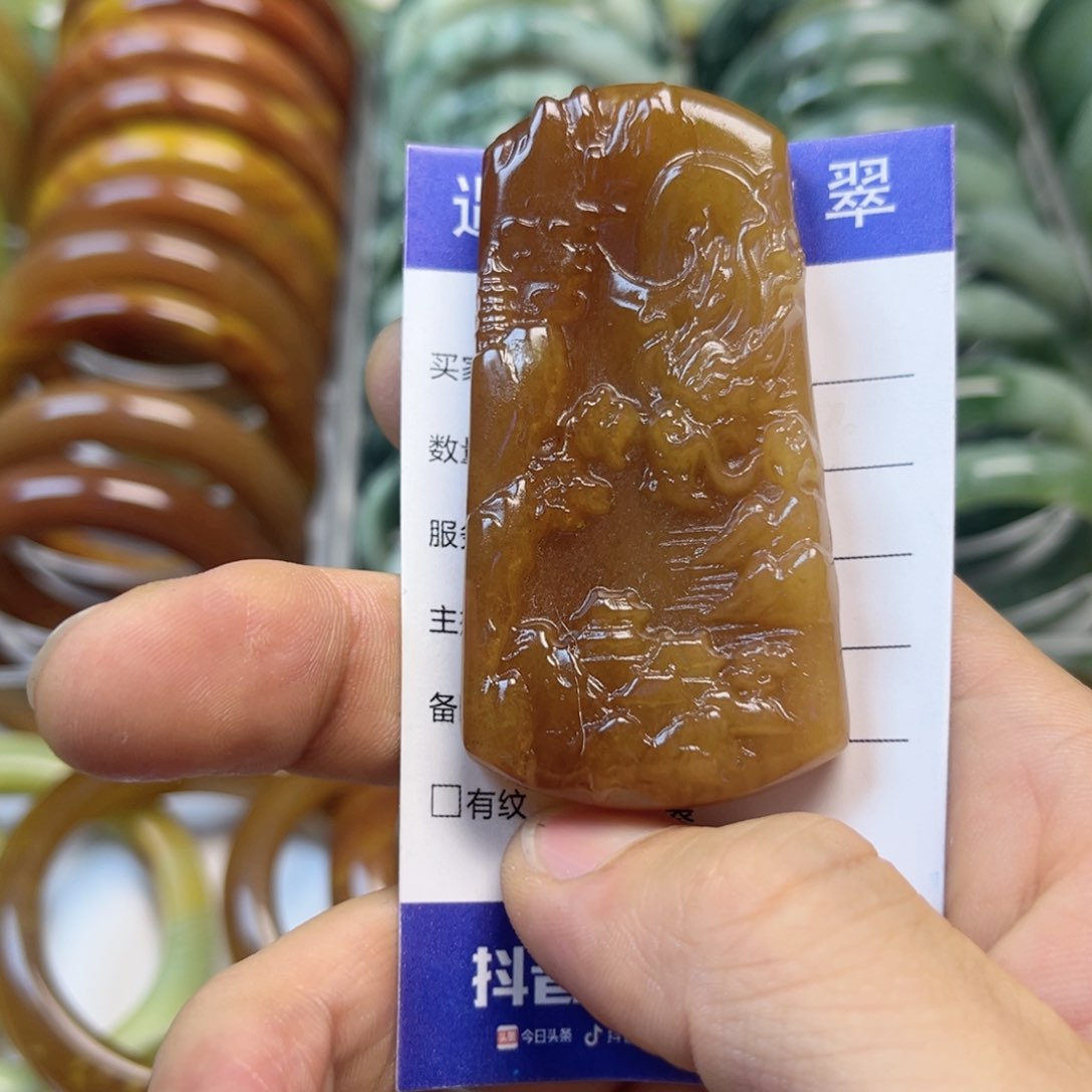 透闪石-蛇纹石玉手镯未镶嵌