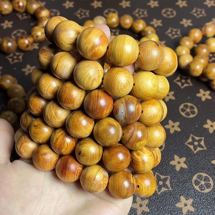 柏木（崖柏）手串/手链崖柏龙胆枯木18mm