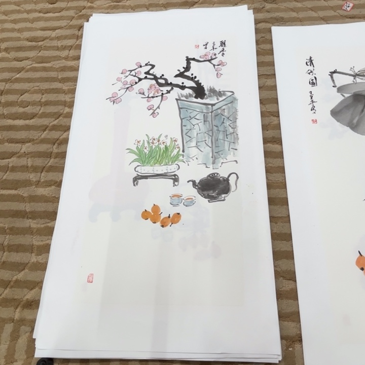 国画花鸟等多种鸟类和动物70.35