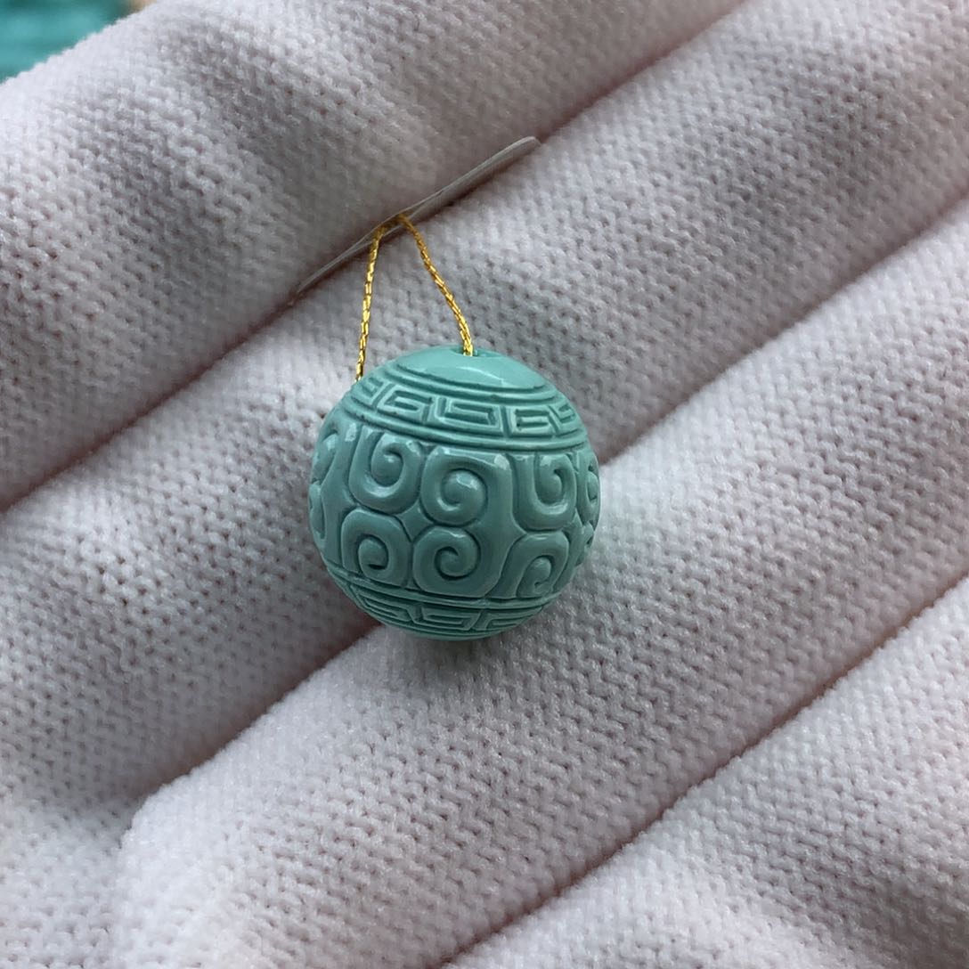 绿松石珠宝玉石未镶嵌