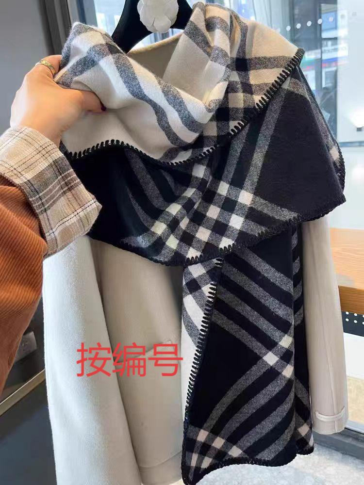 【斗篷】2025冬季新款百搭情侣围巾围脖女