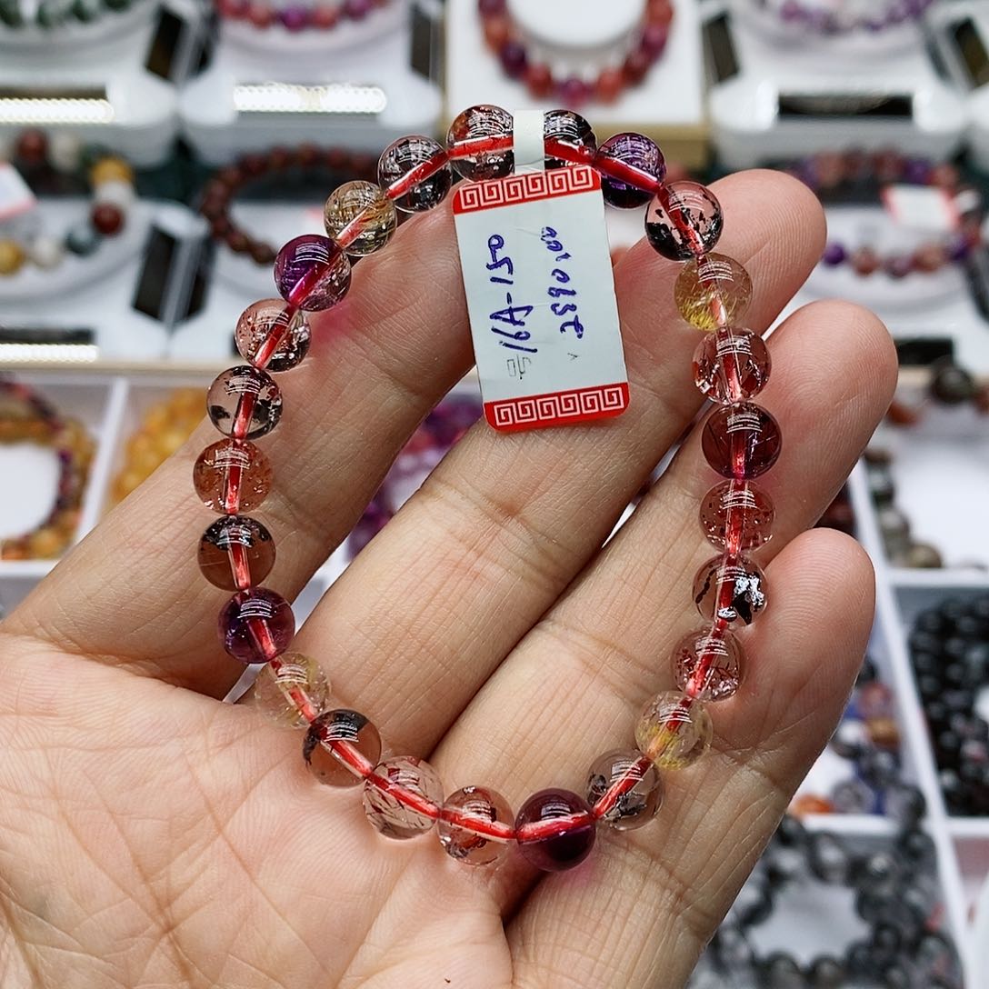 水晶手链未镶嵌手****3水晶