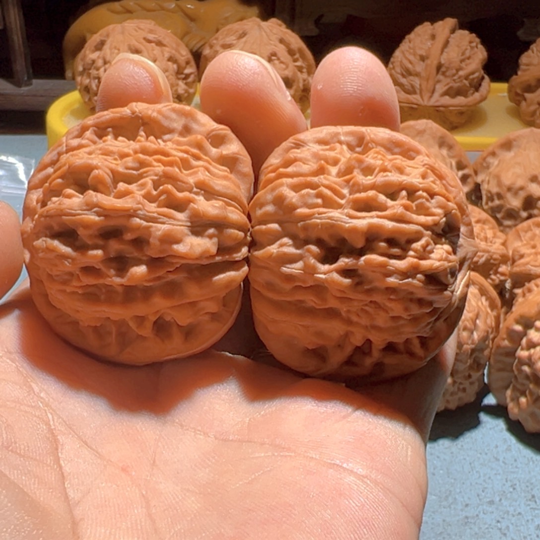 项***目文玩核桃把件四座楼41