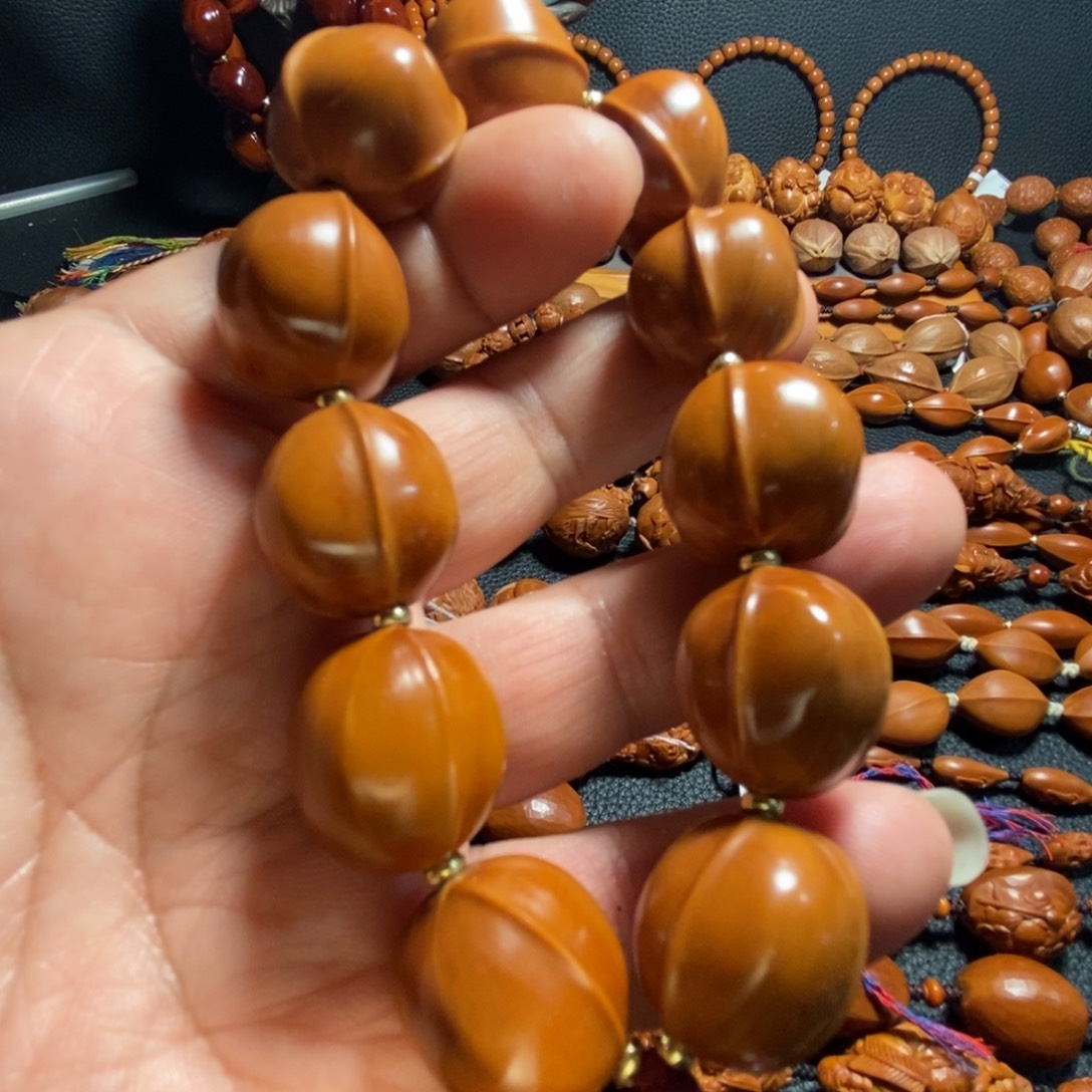 手串/手链橄榄核橄榄核铁核沙鱼背20微返油福利