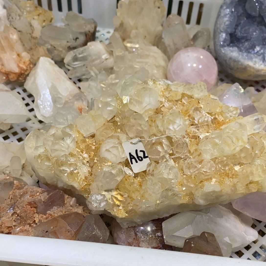 水晶水晶原石摆件未镶嵌大*顺