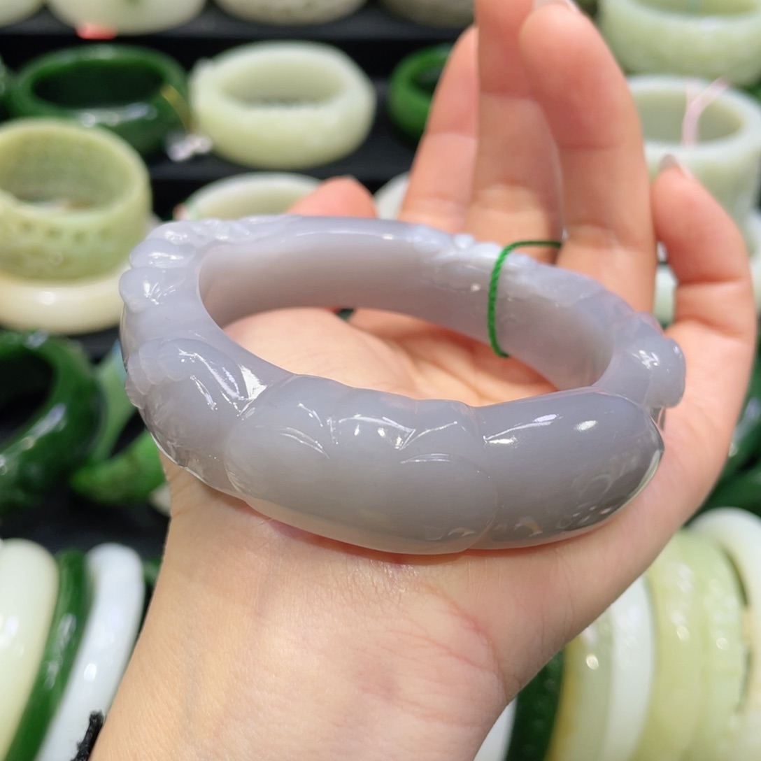 未镶嵌手镯和田玉45