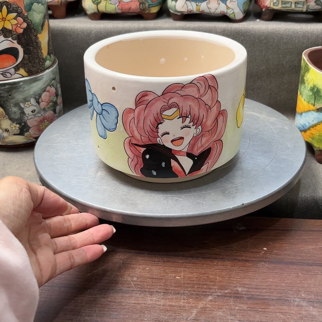 紫砂花盆回****冷微瑕福利