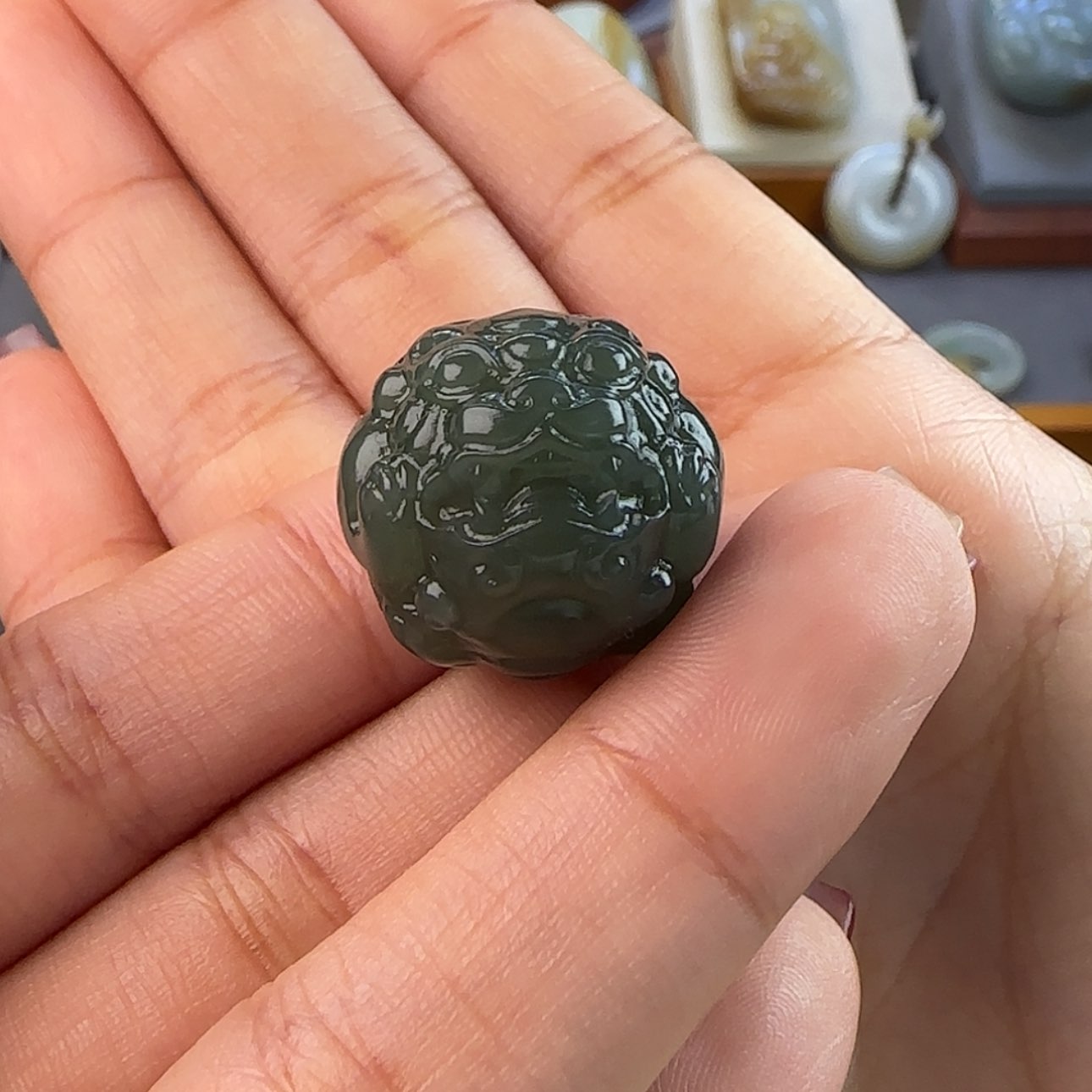 【闪购商品】和田玉颈饰未镶嵌温***文