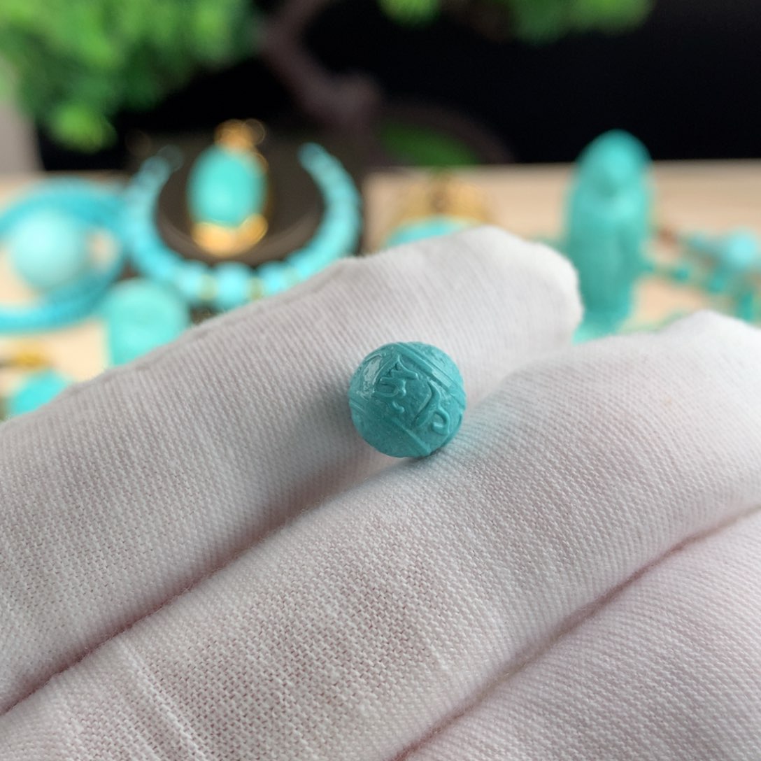 绿松石配珠卡11+未镶嵌