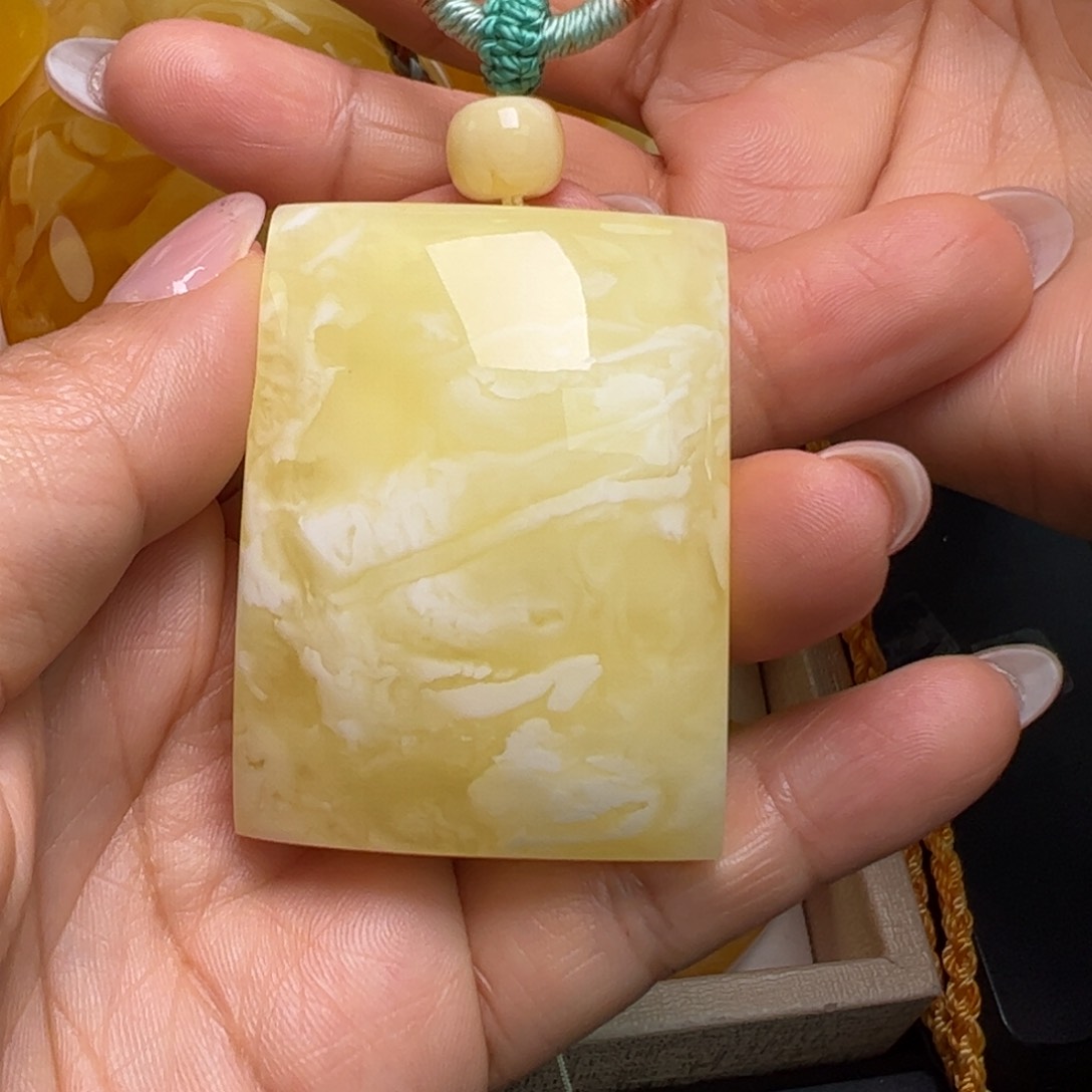 未镶嵌蜜蜡毛衣链旅*者